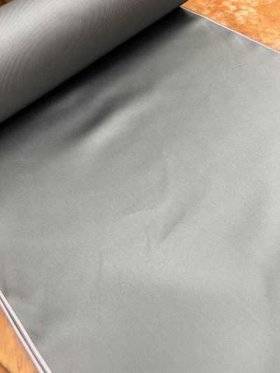 508 Tessuto per paramontura a doppia faccia in trama mista Made in Japan grigio
