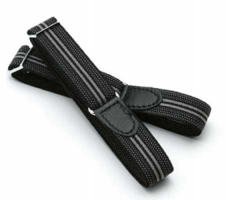 AB-10 Fascia da braccio a righe grigie