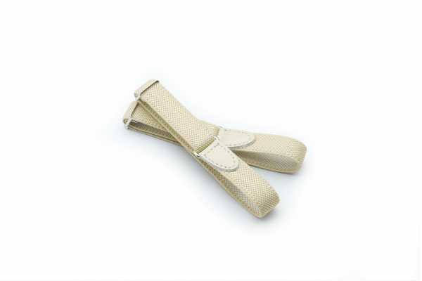 AB-12 Bracciale beige liscio