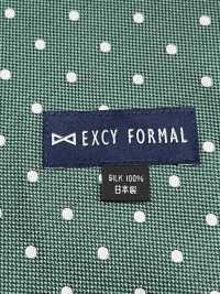 AS-601 Ascot Di Seta Domestica Tie Dot Pattern Verde[Accessori Formali] Yamamoto(EXCY) Sottofoto