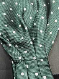 AS-601 Ascot Di Seta Domestica Tie Dot Pattern Verde[Accessori Formali] Yamamoto(EXCY) Sottofoto