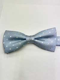 BF-973 Papillon Di Seta Giapponese Con Pois Blu Saxe[Accessori Formali] Yamamoto(EXCY) Sottofoto