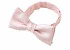 BF-984 Papillon In Seta Domestica Moss Stitch Pattern Rosa