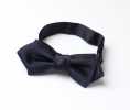 BFK-107 Di Alta Qualità Materiale Scialle Etichetta Seta Usato Spada Papillon Blu Navy