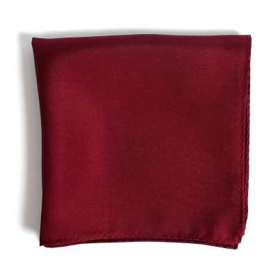 CF-1115 Realizzato in Giappone, tessitura twill, foulard di seta da 16 momme, bordeaux