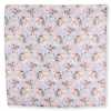 CF-ROSE-PU Fazzoletto stampato in seta Rose Viola