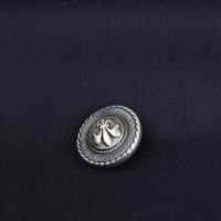 EX230 Bottone In Metallo Per Abiti Domestici E Giacche Ibushi Silver[Pulsante] Yamamoto(EXCY) Sottofoto