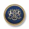 EX249 Bottoni in metallo Made in Japan per completi e giacche Gold/Navy