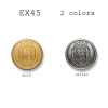 EX45 Bottone in metallo Made in Japan per completi e giacche