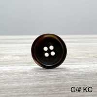 EXS-78 Bottone In Conchiglia Domestica Per Abiti E Giacche[Pulsante] Yamamoto(EXCY) Sottofoto