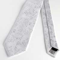 HVN-15 VANNERS Tessuto Usato Fatto A Mano Cravatta Motivo Paisley Bianco[Accessori formali] Yamamoto(EXCY) Immagini aggiuntive