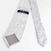 HVN-15 VANNERS Tessuto Usato Fatto A Mano Cravatta Motivo Paisley Bianco[Accessori formali] Yamamoto(EXCY) Immagini aggiuntive