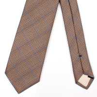 HVN-18 Cravatta Fatta A Mano Con Tessuto VANNERS Glen Plaid Marrone[Accessori Formali] Yamamoto(EXCY) Sottofoto