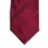 HVN-21 VANNERS Tessuto Usato Fatto A Mano Cravatta A Righe Motivo Vino Rosso[Accessori Formali] Yamamoto(EXCY) Sottofoto