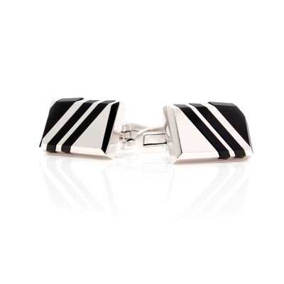 N-1 Gemelli Made in Japan regimental in onice nero