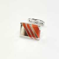 N-2 Gemelli Made In Japan Regimental Red Agate[Accessori Formali] Yamamoto(EXCY) Sottofoto