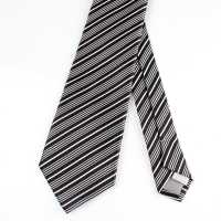 NE-03 Made In Japan Morning Tie Black Stripe[Accessori Formali] Yamamoto(EXCY) Sottofoto
