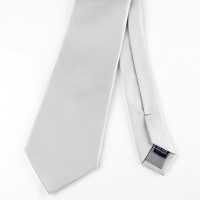 NE-30 Made In Japan Cravatta Formale Argento Satinato[Accessori Formali] Yamamoto(EXCY) Sottofoto