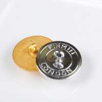 UK10 Firmina &amp; Figli Bottoni In Metallo Per Abiti E Giacche Oro[Pulsante] Firmina &amp; Figli Maschi Sottofoto