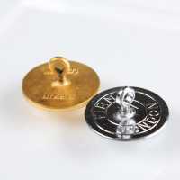 UK13 Firmina &amp; Figli Bottoni In Metallo Per Abiti E Giacche Argento[Pulsante] Firmina &amp; Figli Maschi Sottofoto