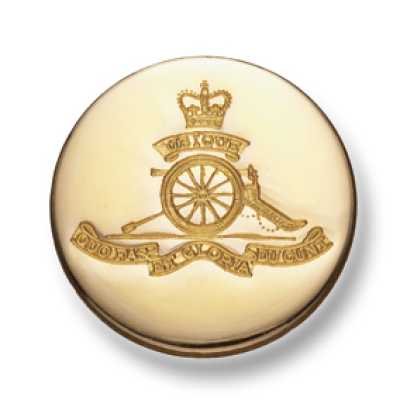 UK14 Firmin&Sons Bottone in metallo per completi e giacche, oro