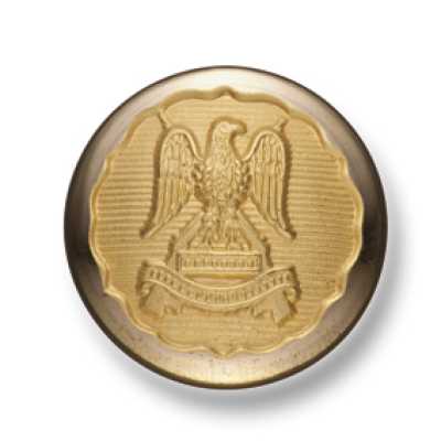 UK17 Firmin&Sons Bottone in metallo per abiti e giacche, oro