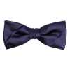 VBF-20 Papillon realizzato con tessuto VANNERS, rigato, blu navy