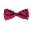 VBF-24 Papillon in tessuto VANNERS, Paisley Dot, bordeaux