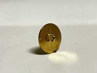 YM15 Bottoni In Metallo Per Abiti E Giacche Made In Japan Oro[Pulsante] Sottofoto