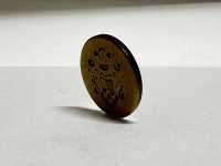 YM5 Bottoni In Metallo Per Abiti E Giacche Made In Japan Oro[Pulsante] Sottofoto
