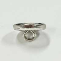 YM8 [outlet] Bottoni In Metallo Argentato Made In Japan Per Abiti E Giacche[Pulsante] Sottofoto