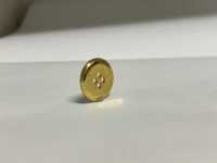 YS20 Bottoni In Metallo Per Abiti E Giacche Made In Japan Oro[Pulsante] Sottofoto
