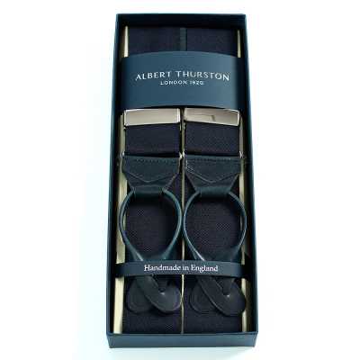 AT-40MB Albert Thurston Bretelle Midnight Blue 40mm Rigide (Nastro)[Accessori Formali] ALBERT THURSTON Sottofoto