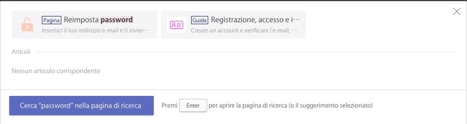 [Nuova funzione] Trovare i prodotti con la ricerca è ora più facile