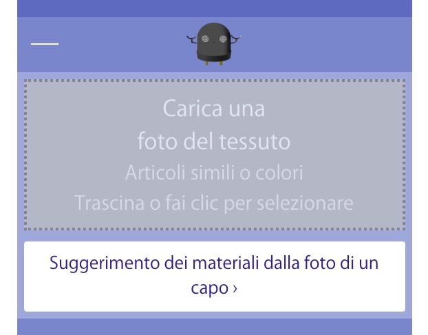 [Nuova funzione] Tutti i materiali di un capo da una sola foto